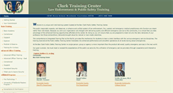 Desktop Screenshot of clarktraining.org